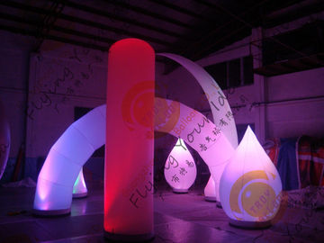 La publicité du ballon gonflable de voûte a mené l'éclairage pour la décoration de festival