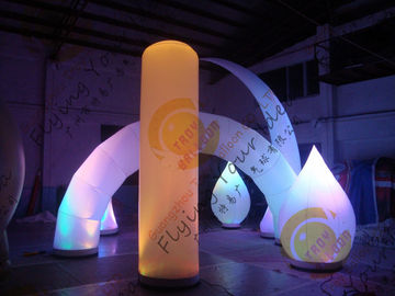 Advertising Inflatable Arch Balloon Led Lighting For Festival Decoration