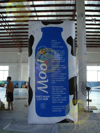 Inflatable Custom Milk Box Helium PVC Ballon Digital Printing 2.5m