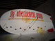 Customized LED Lighting Airship Balloons Helium With 540x1080 DPI Printing