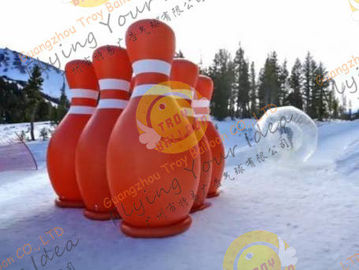 grands ballons gonflables de sport de 3.6m, bowling gonflable extérieur de impression protégé UV
