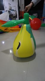 ballons formés par fruit gonflable de poire de 3ft avec l'écran imprimant EN71 ASTM