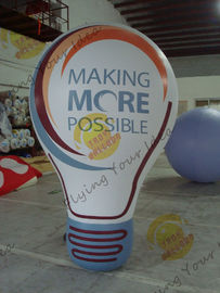 Le football réutilisable Inflatables, caractères gonflables faits sur commande d'université d'Eco Frinedly
