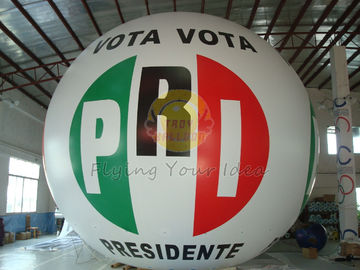 Ballon gonflable ignifuge réutilisable de la publicité politique avec l'impression totale de Digital